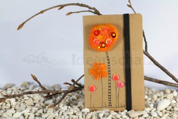 Filzblume Haftnotizen – Bild 3