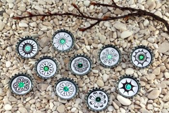 Blumen-Magnete – Bild 5