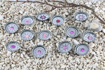 Blumen-Magnete – Bild 3
