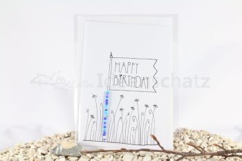 Karte Happy Birthday-Fahne – Bild 2