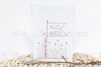 Karte Alles Gute-Fahne – Bild 3