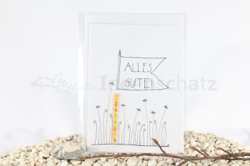 Karte Alles Gute-Fahne – Bild 2