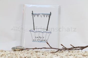 Karte Happy Birthday Törtli – Bild 3