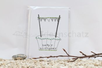 Karte Happy Birthday Törtli