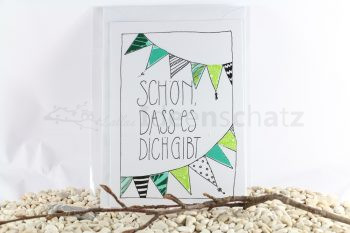 Karte "schön dich gibt" – Bild 2