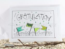 Karte Gratulation