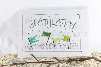 Karte Gratulation