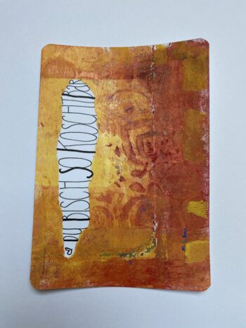 Postkarte "Du bisch so koschtbar"