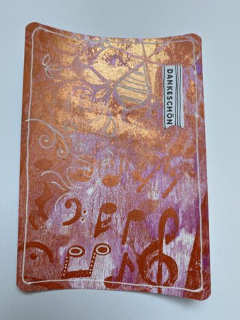 Postkarte "Dankeschön" – Bild 2