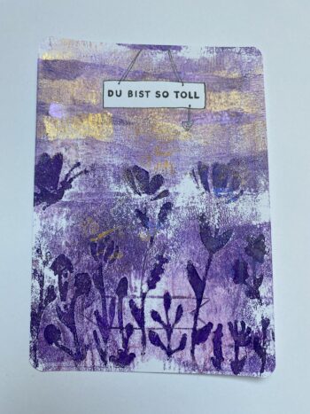Postkarte "Du bist so toll"