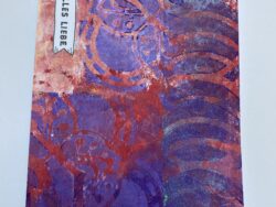 Postkarte "alles Liebe"