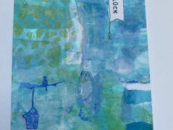 Postkarte "viel Glück"
