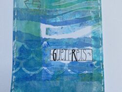 Postkarte "gueti Reis"