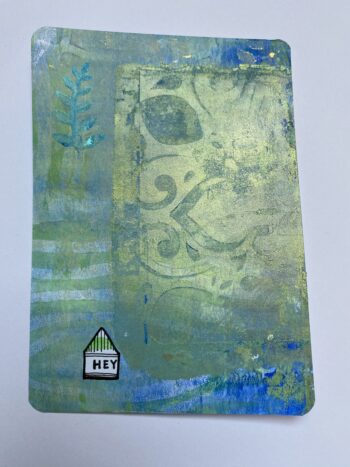 Postkarte "Hey" – Bild 2
