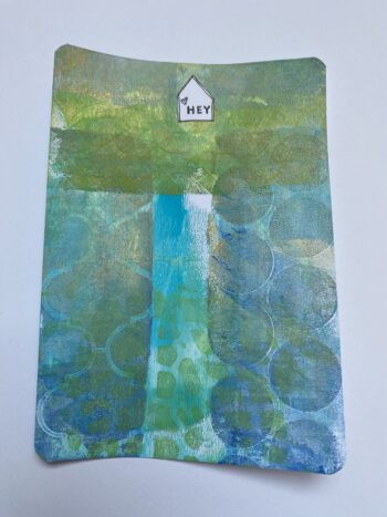 Postkarte "Hey"