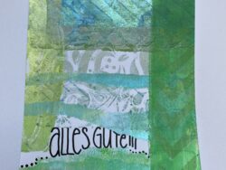 Postkarte "alles Gute"