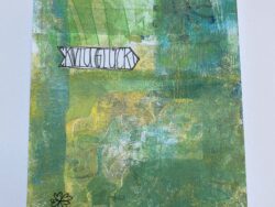 Postkarte "viu Glück"