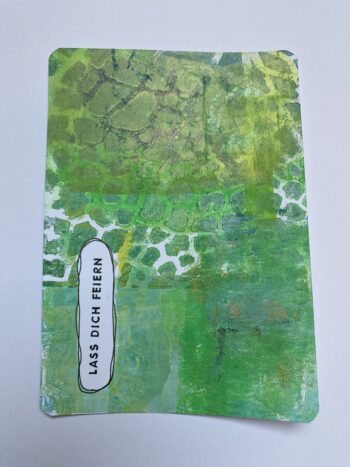 Postkarte "Lass dich feiern" – Bild 4