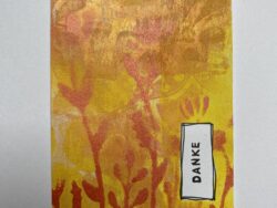 Paketanhänger "Danke"