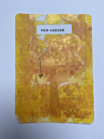 Postkarte "von Herzen" – Bild 2