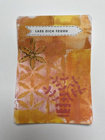 Postkarte "Lass dich feiern" – Bild 3