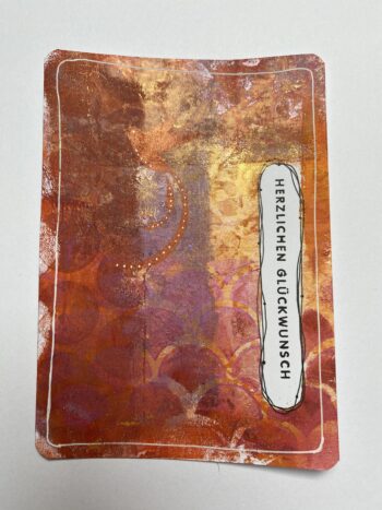 Postkarte "Herzlichen Glückwunsch" – Bild 4