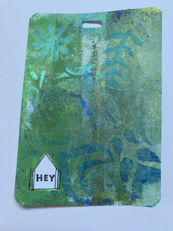 Paketanhänger "Hey" – Bild 3