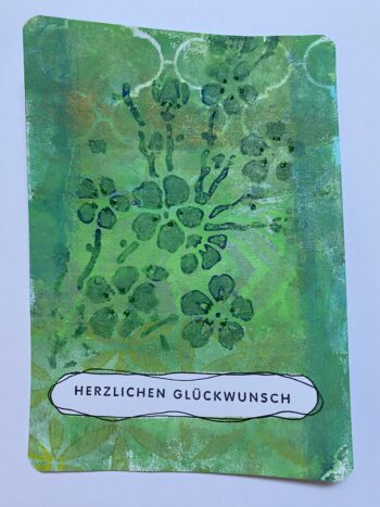 Postkarte "Herzlichen Glückwunsch" – Bild 2