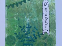 Postkarte "Lass dich feiern"
