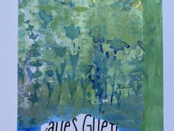 Postkarte "aues Gueti"