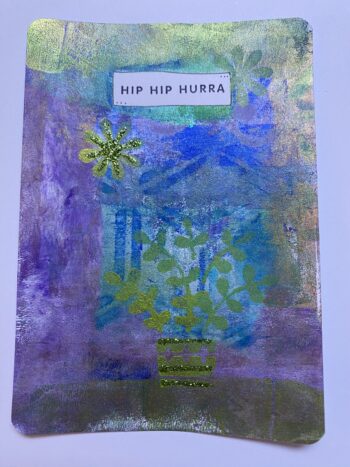 Postkarte "Hip Hip Hurra" – Bild 2