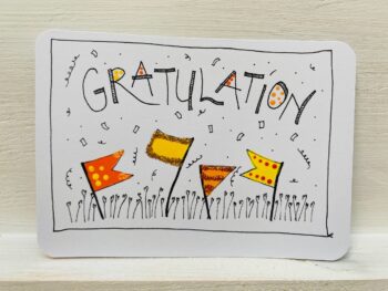 Mini-Karte Gratulation – Bild 6