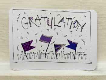 Mini-Karte Gratulation – Bild 3