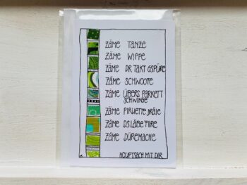 Karte Zäme tanze – Bild 4
