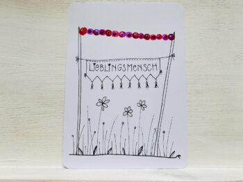 Postkarte Lieblingsmensch