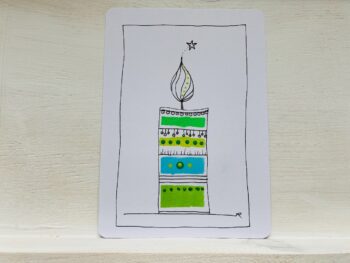 Postkarte Kerze – Bild 5