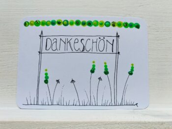 Postkarte Dankeschön – Bild 4