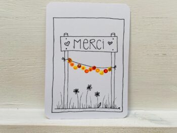 Mini-Karte Merci – Bild 7