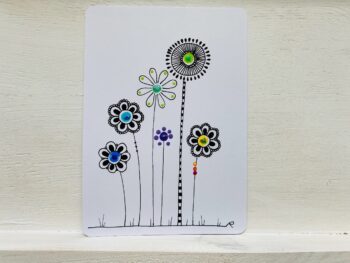 Postkarte Blumen Modell C – Bild 5