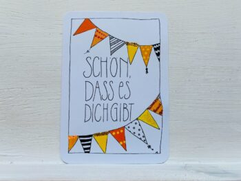 Postkarte Schön, dass es dich gibt – Bild 7