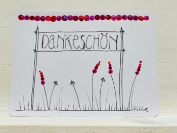 Postkarte Dankeschön – Bild 6