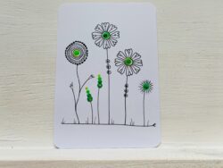 Postkarte Blumen Modell B