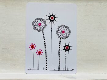 Postkarte Blumen Modell A – Bild 7