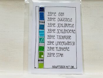 Karte Zäme gah