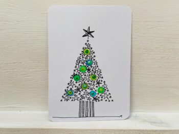 Mini-Karte Tanne mit Sternli – Bild 5