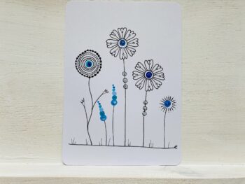 Postkarte Blumen Modell B – Bild 6