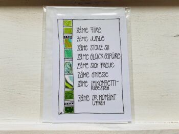 Karte Zäme fiire – Bild 5