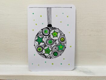 Postkarte Kugel Sterne – Bild 7