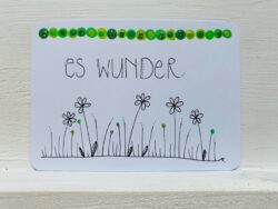 Postkarte es Wunder