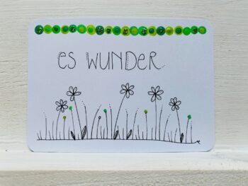 Postkarte es Wunder